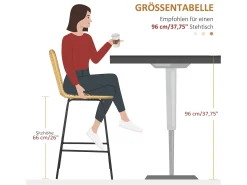 Banco* Conjunto de 2 bancos de bar com encosto estilo boho, rattan PE, incluindo apoio para os pés, + preto Amarelo