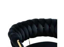 Conjunto de 2 bancos de bar giratórios de 360° e ajustáveis em altura com apoio para os pés, veludo, e prateado^ Banco