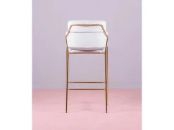 Banco|Nest Dream Conjunto de 2 bancos de design estofados em veludo - Cruiser - Cinza Cinzento