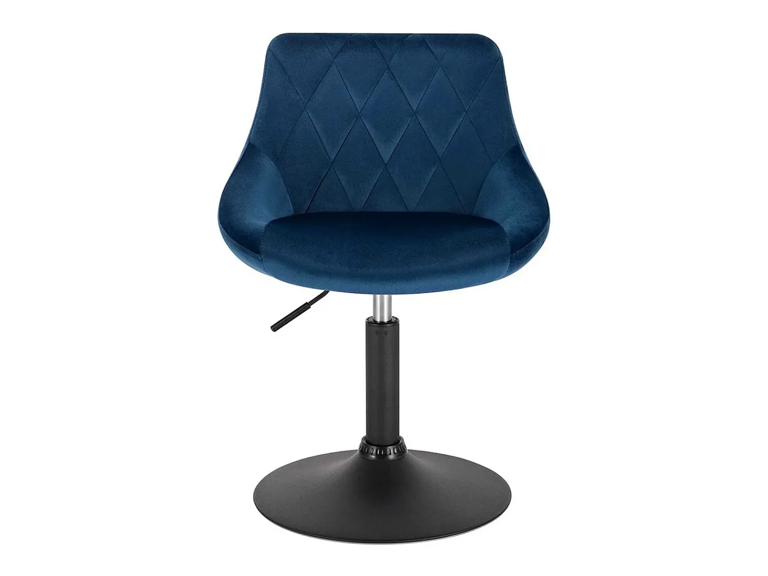 Banco|Helloshop26 Conjunto de 2 banquetas de bar em veludo 19_0000248 Azul