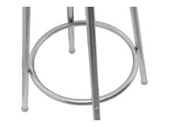 Banco*Mobikasa Conjunto de 2 banquetas de bar modernas em madeira marrom 1202010 Castanho