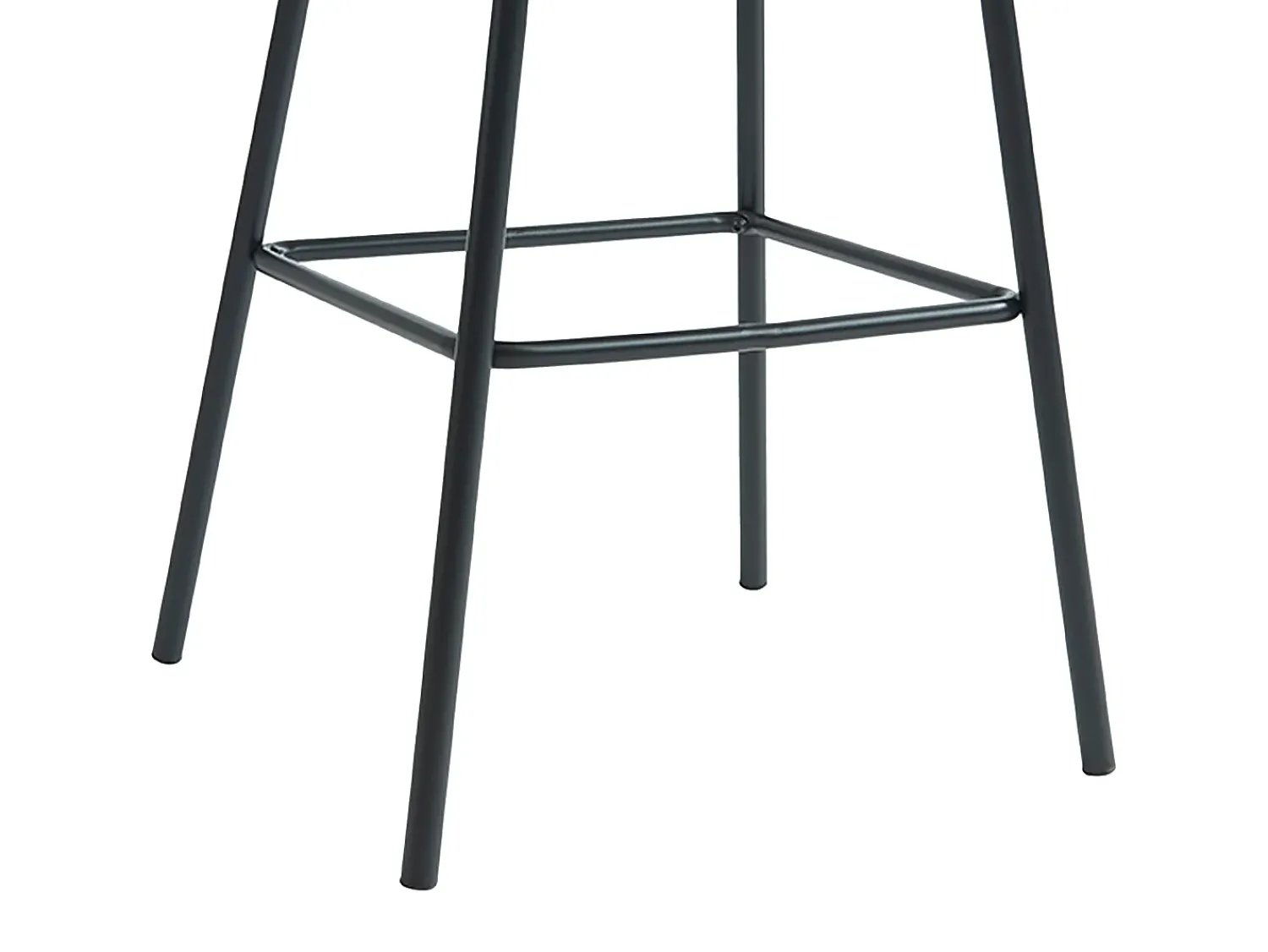 Banco|Vente-unique Conjunto de 2 banquetas em tecido e metal preto - - LAZONI por Pascal Morabito Terracota