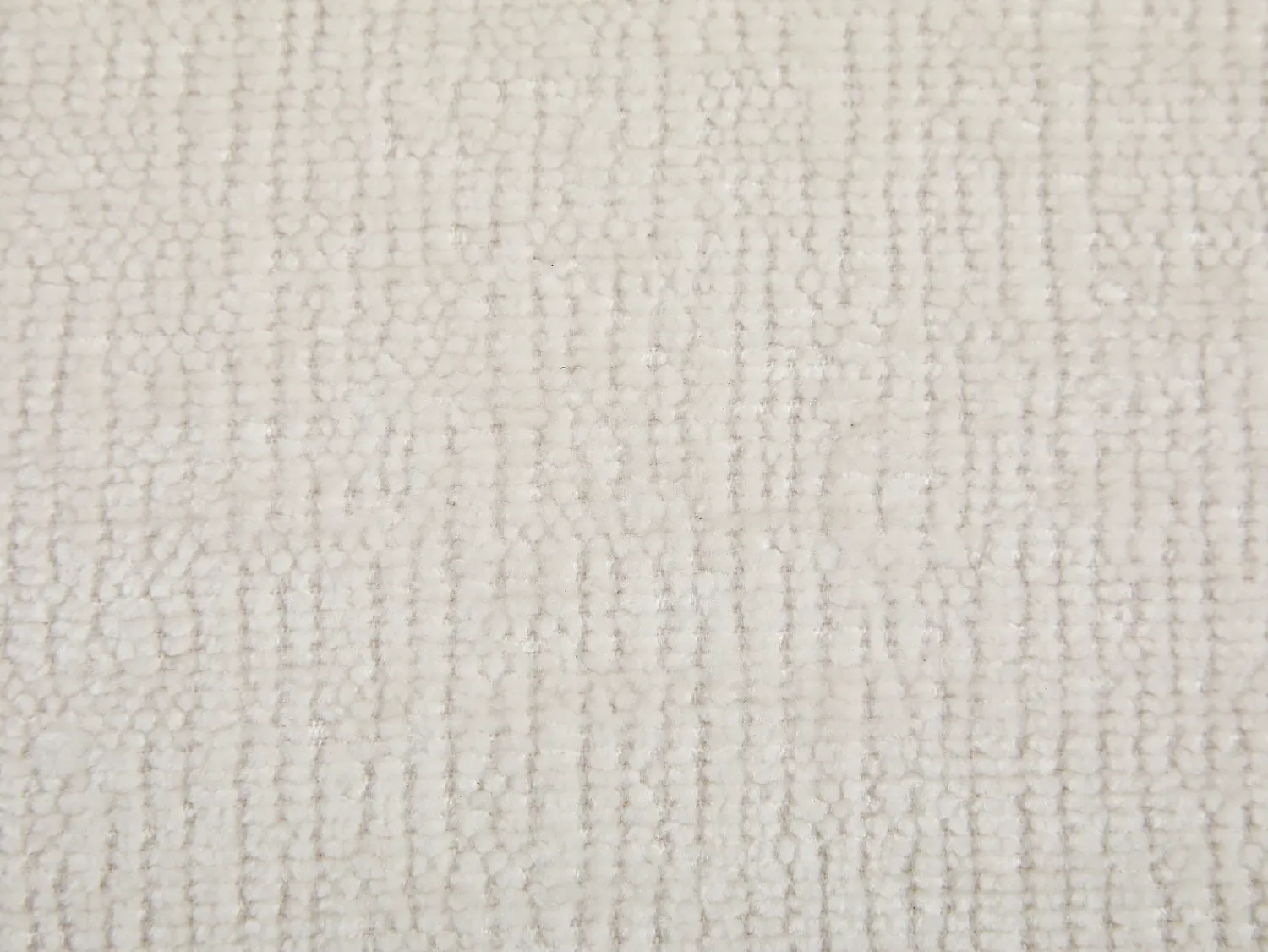 Online Vente-unique Conjunto de 2 banquetas em tecido texturizado e madeira de seringueira natural - - LERANIA Creme