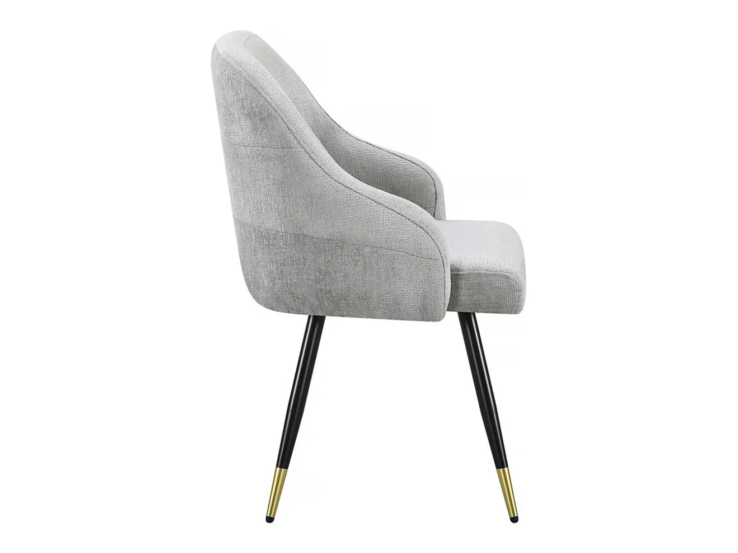 Banco*Habitat et jardin Conjunto de 2 cadeiras em tecido "Harmony" - 54 x 57 x 90 cm - Bege Cinzento claro