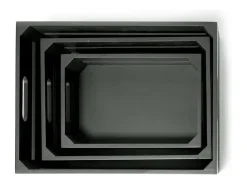 Acessórios De Arrumação* Conjunto de 3 caixas Bakery Cinzento