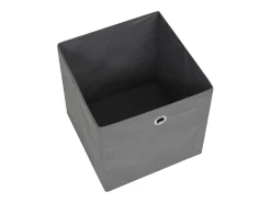 vidaxl Conjunto de 10 Caixas de Arrumação em TNT Cinza 32x32x32 cm^ Acessórios De Arrumação