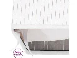 Best vidaxl Conjunto de 4 Caixas de Arrumação em Bambu para Organização Branco