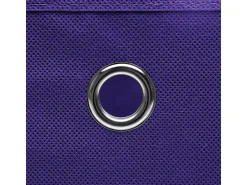 Acessórios De Arrumação|vidaxl Conjunto de 10 Caixas de Arrumação com Tampas em Tecido Roxo - 32x32x32 cm Violeta
