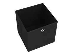 Acessórios De Arrumação*vidaxl Conjunto de 4 Caixas de Arrumação em TNT 32x32x32cm Preto