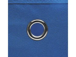 Acessórios De Arrumação*vidaxl Conjunto de 10 Caixas de Arrumação com Tampas em Tecido - 32x32x32 cm Azul