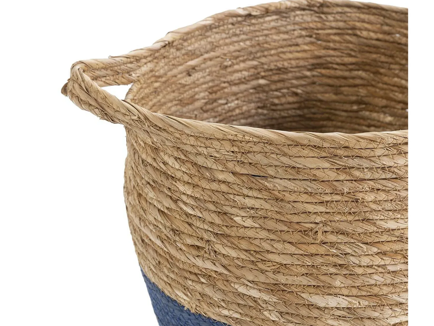 Acessórios De Arrumação|Cesto|VS Venta-stock Conjunto de 3 cestas Anxo de fibra natural com alças, /natural. Azul