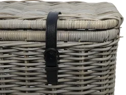 Acessórios De Arrumação*OZAIA Conjunto de 2 malas de arrumação em kubu NEFTA - C80 x L45 x A55 cm e C70 x L35 x A45 cm Cinzento