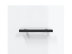 Mesa De Centro| Conjunto de 2 Mesas de Centro | Mesa de apoio | Mesa de café 50x50x40 cm brilhante Branco