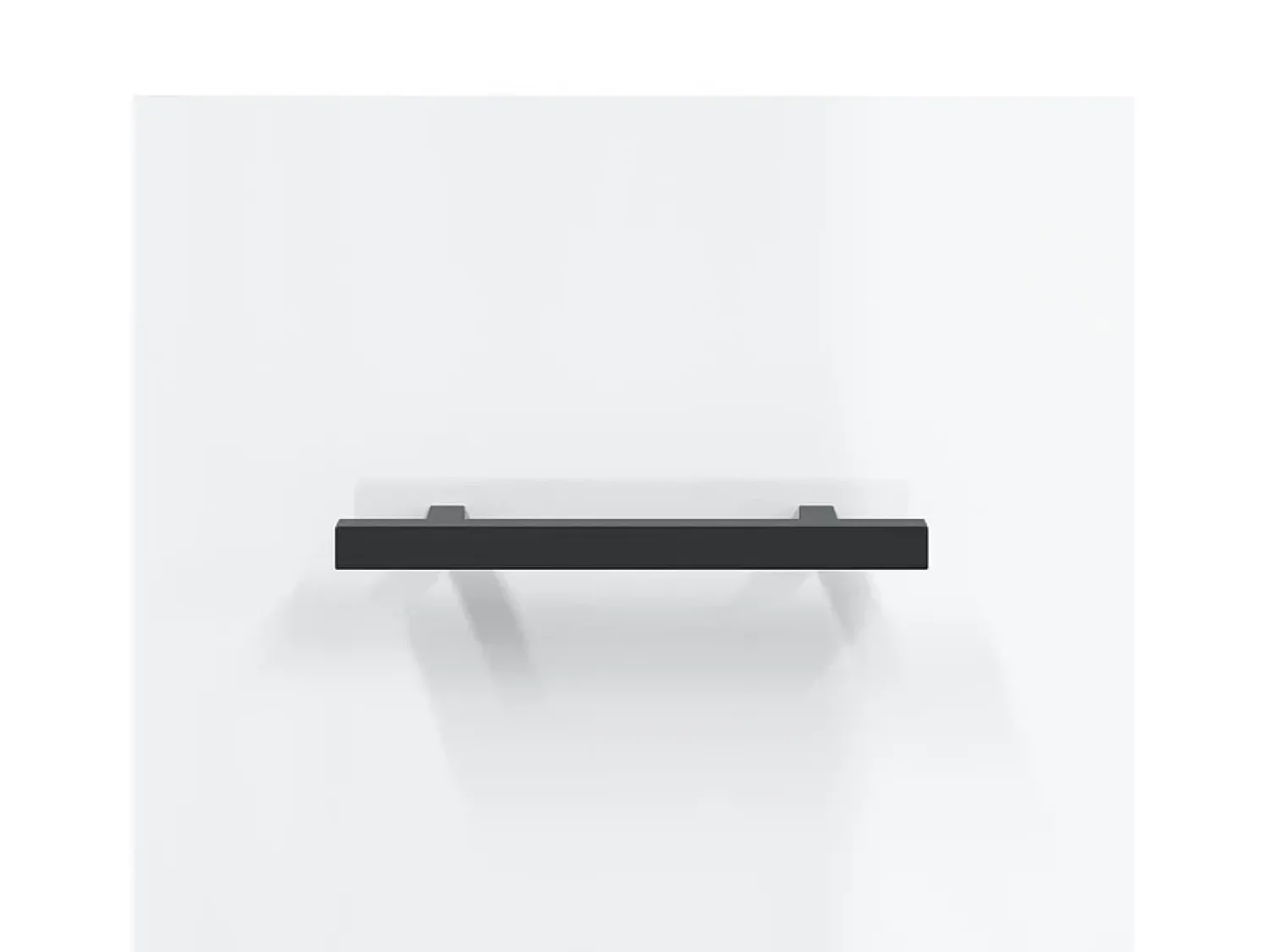 Mesa De Centro| Conjunto de 2 Mesas de Centro | Mesa de apoio | Mesa de café 50x50x40 cm brilhante Branco