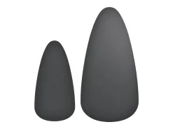 Mesa De Centro| Conjunto de 2 Mesas de Centro | Mesa de apoio pinho maciço Preto