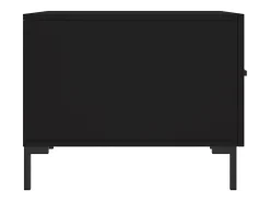 Conjunto de 2 Mesas de Centro | Mesa de apoio | Mesa de café 50x50x40 cm madeira processada^ Mesa De Centro