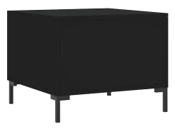 Conjunto de 2 Mesas de Centro | Mesa de apoio | Mesa de café 50x50x40 cm madeira processada^ Mesa De Centro