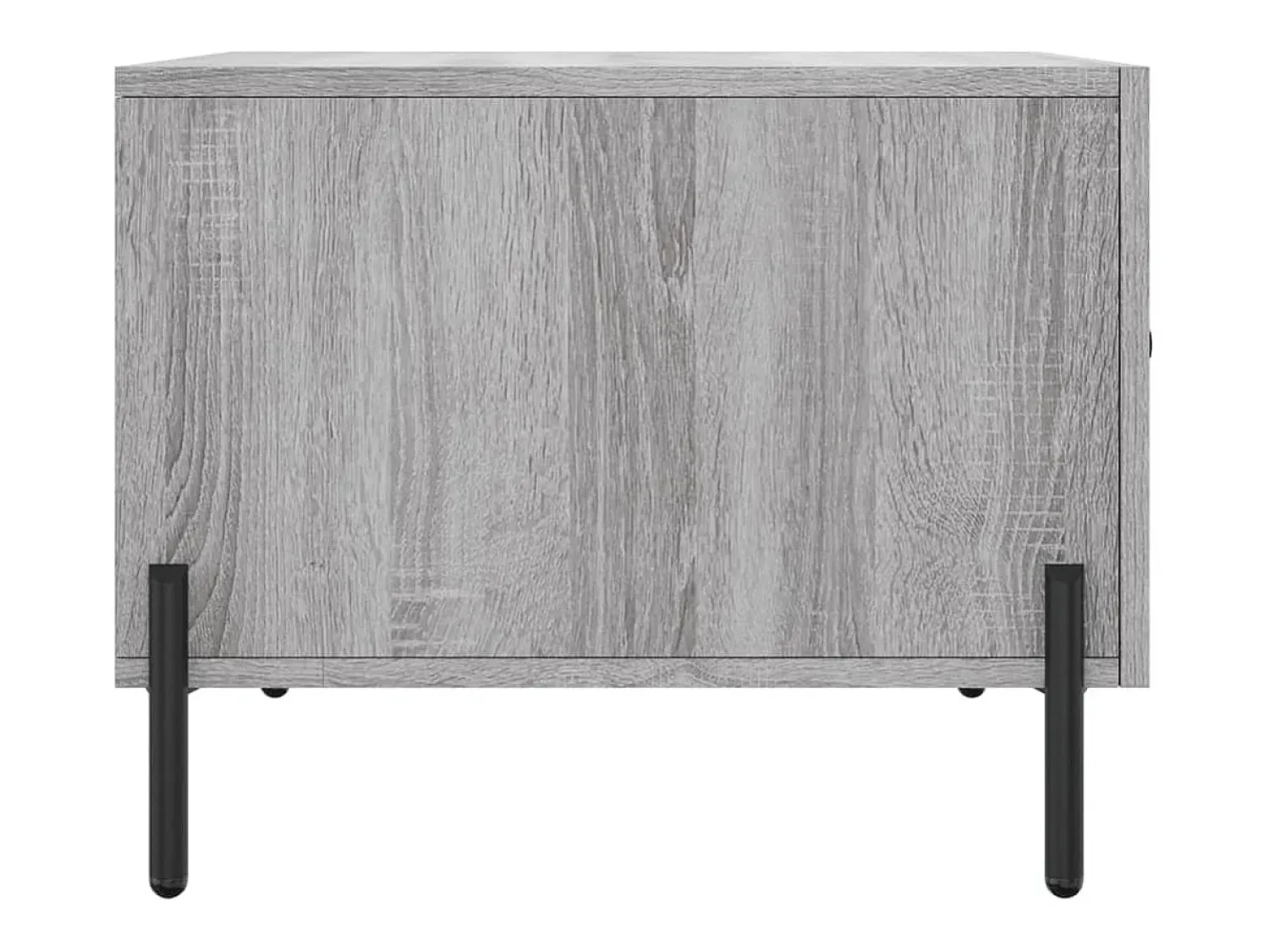 Mesa De Centro| Conjunto de 2 Mesas de Centro | Mesa de apoio | Mesa de café 50x50x40 cm madeira proc. sonoma cinza Cinzento