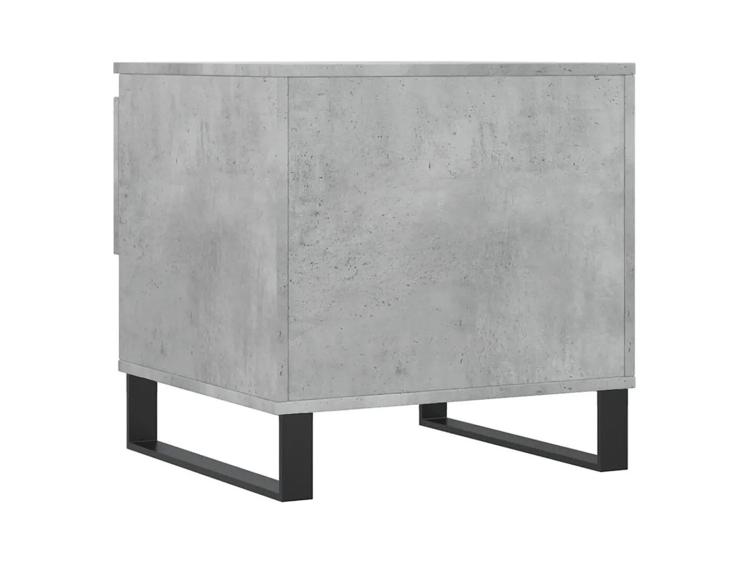 Mesa De Centro| Conjunto de 2 Mesas de Centro | Mesa de apoio | Mesa de café 50x46x50 cm deriv. madeira cinza-cimento Cinzento