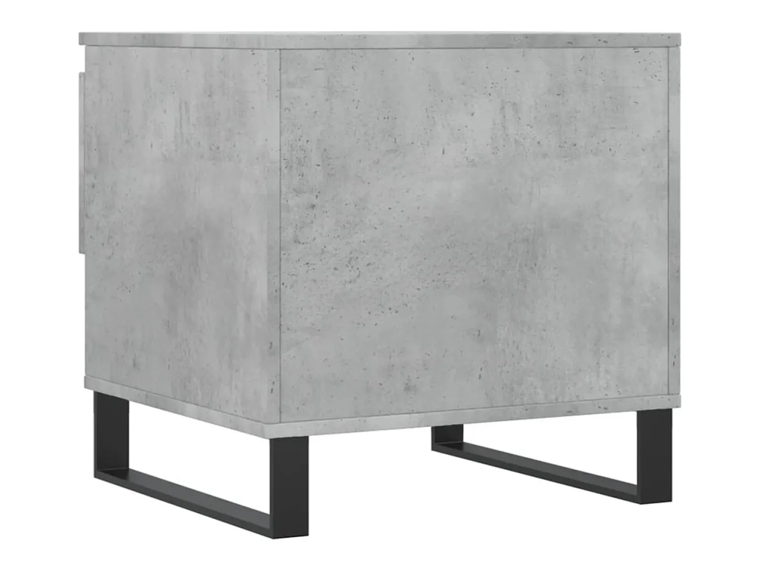 Mesa De Centro| Conjunto de 2 Mesas de Centro | Mesa de apoio | Mesa de café 50x46x50 cm deriv. madeira cinza-cimento Cinzento