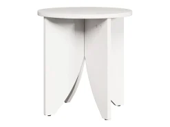 Mesa De Centro| Conjunto de 2 Mesas de Centro | Mesa de apoio 41.5x41.5x44 cm Branco