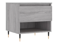 Conjunto de 2 Mesas de Centro | Mesa de apoio | Mesa de café 50x46x50cm deriv. madeira sonoma^ Mesa De Centro