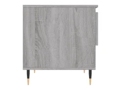 Conjunto de 2 Mesas de Centro | Mesa de apoio | Mesa de café 50x46x50cm deriv. madeira sonoma^ Mesa De Centro