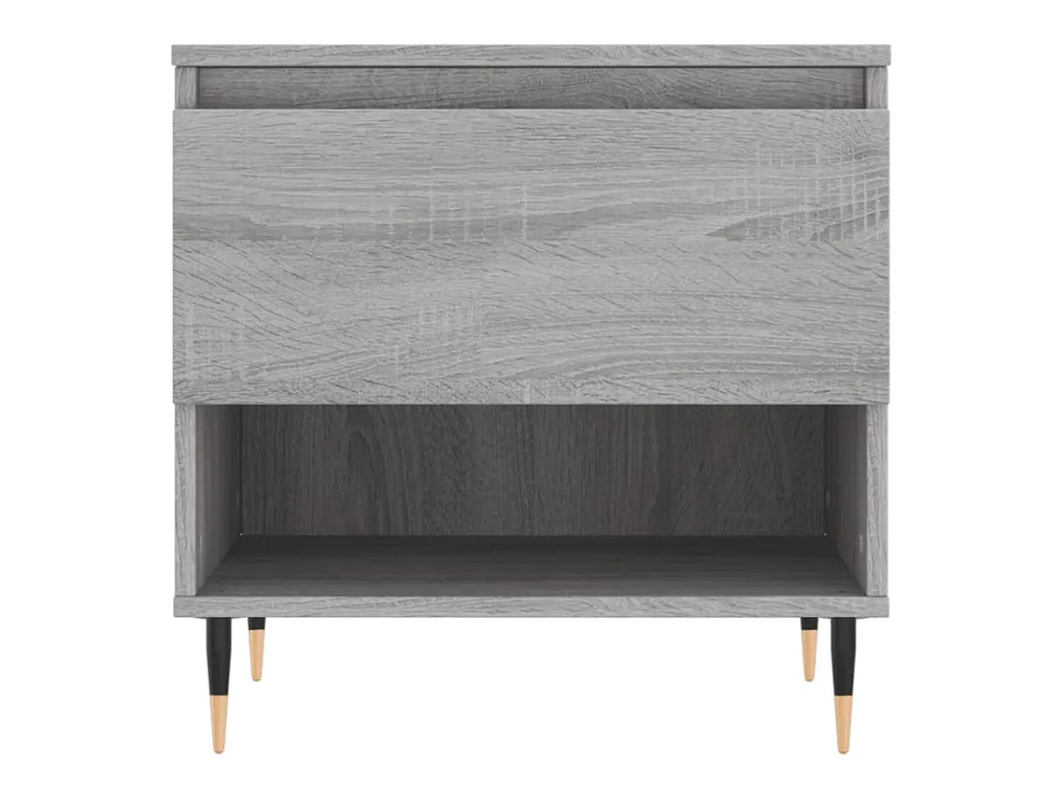 Conjunto de 2 Mesas de Centro | Mesa de apoio | Mesa de café 50x46x50cm deriv. madeira sonoma^ Mesa De Centro