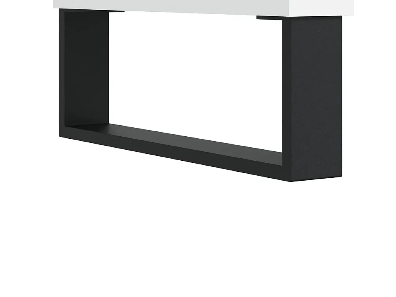 Conjunto de 2 Mesas de Centro | Mesa de apoio | Mesa de café 50x46x50cm deriv. madeira brilhante^ Mesa De Centro