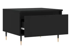 Conjunto de 2 Mesas de Centro | Mesa de apoio | Mesa de café 50x46x35 cm derivados de madeira^ Mesa De Centro