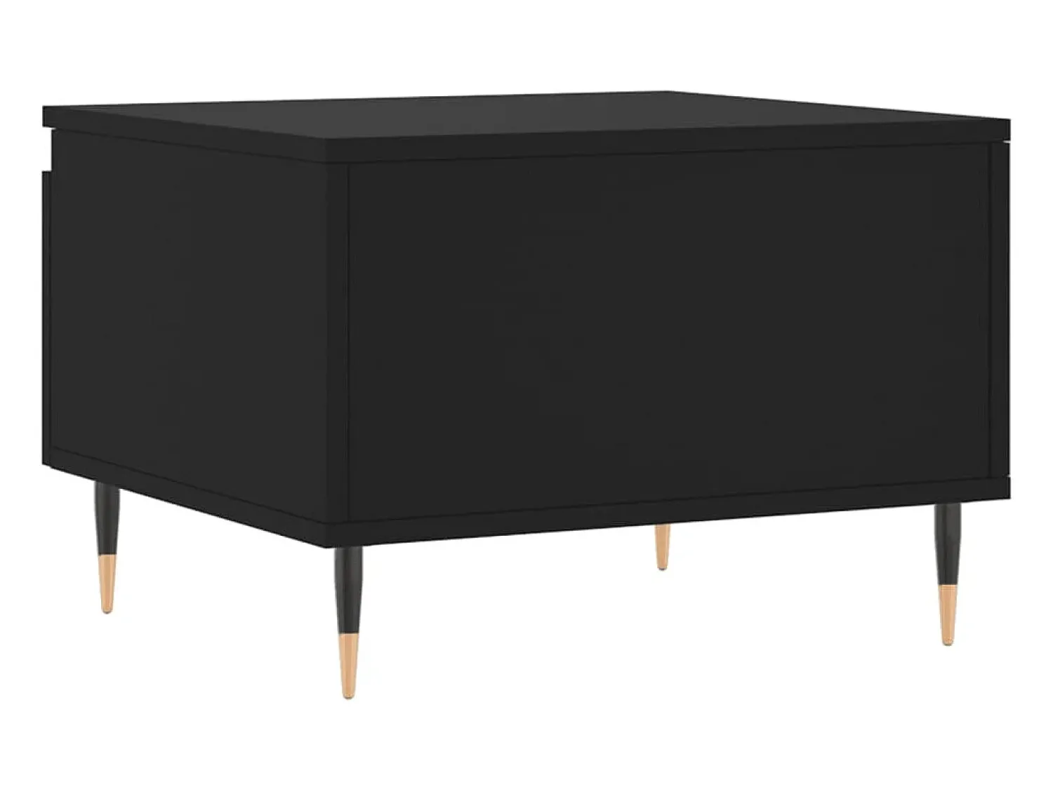 Conjunto de 2 Mesas de Centro | Mesa de apoio | Mesa de café 50x46x35 cm derivados de madeira^ Mesa De Centro