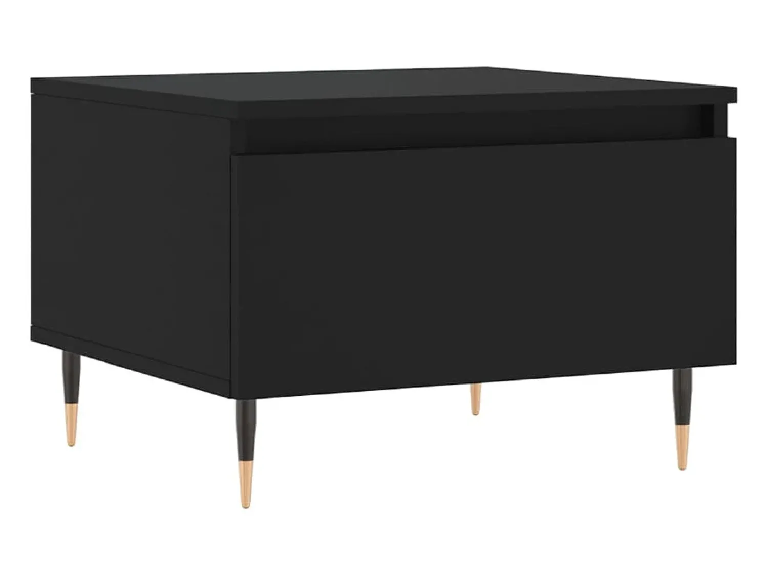 Conjunto de 2 Mesas de Centro | Mesa de apoio | Mesa de café 50x46x35 cm derivados de madeira^ Mesa De Centro