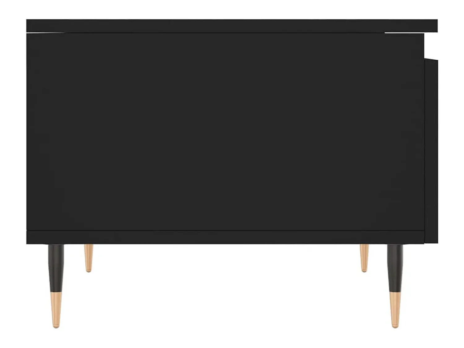 Conjunto de 2 Mesas de Centro | Mesa de apoio | Mesa de café 50x46x35 cm derivados de madeira^ Mesa De Centro