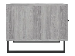 Conjunto de 2 Mesas de Centro | Mesa de apoio | Mesa de café 50x50x40 cm madeira proc. sonoma cinza^ Mesa De Centro
