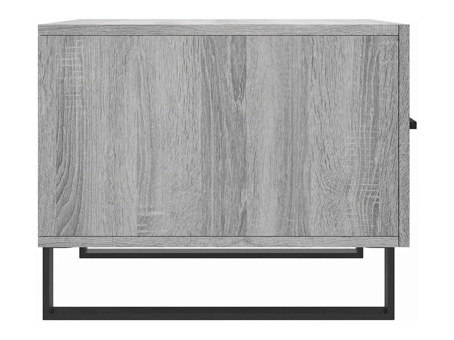 Conjunto de 2 Mesas de Centro | Mesa de apoio | Mesa de café 50x50x40 cm madeira proc. sonoma cinza^ Mesa De Centro