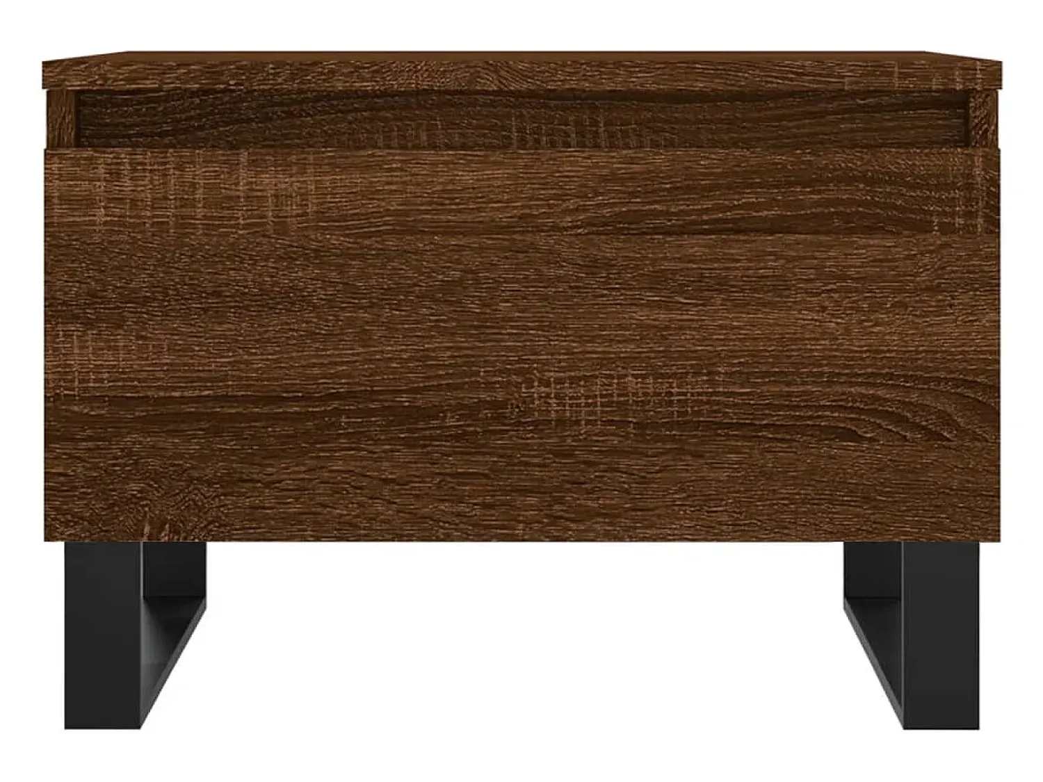 Conjunto de 2 Mesas de Centro | Mesa de apoio | Mesa de café 50x46x35 cm deriv. madeira carvalho^ Mesa De Centro