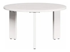 Mesa De Centro| Conjunto de 2 Mesas de Centro | Mesa de apoio 47.5x47.5x27 cm Branco