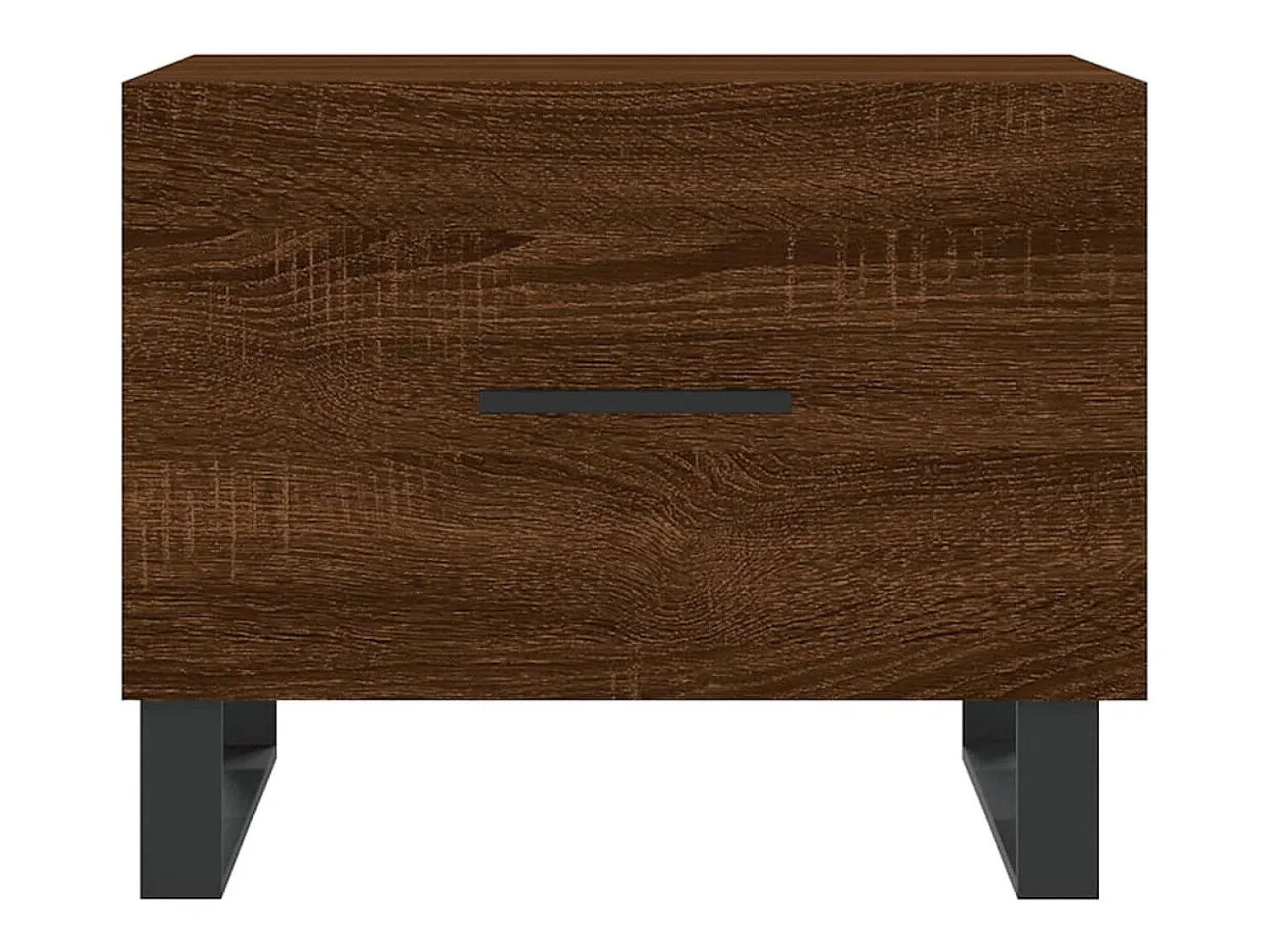 Conjunto de 2 Mesas de Centro | Mesa de apoio | Mesa de café 50x50x40 cm madeira proc. carvalho^ Mesa De Centro