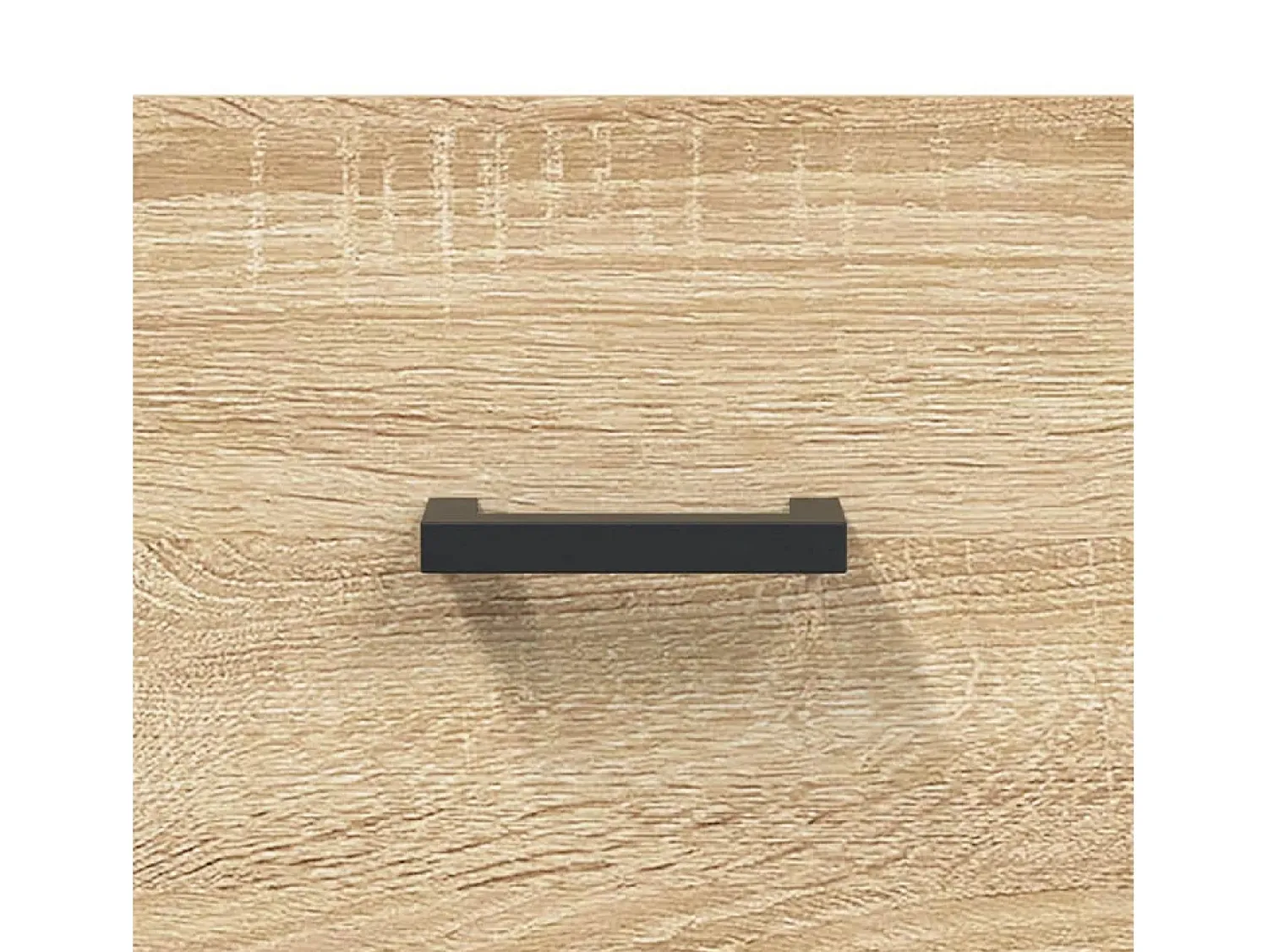 New Conjunto de 2 Mesas de Centro | Mesa de apoio | Mesa de café 50x50x40cm deriv. madeira carvalho sonoma Castanho