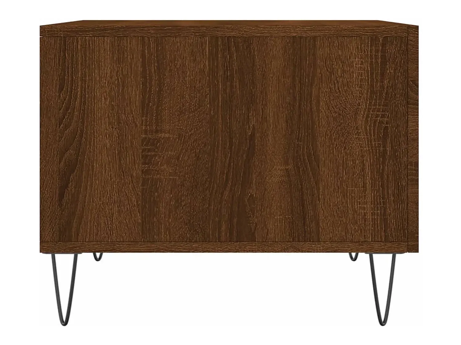Best Conjunto de 2 Mesas de Centro | Mesa de apoio | Mesa de café 50x50x40 cm madeira proc. carvalho Castanho