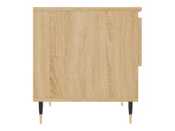 Conjunto de 2 Mesas de Centro | Mesa de apoio | Mesa de café 50x46x50cm deriv. madeira carvalho sonoma^ Mesa De Centro