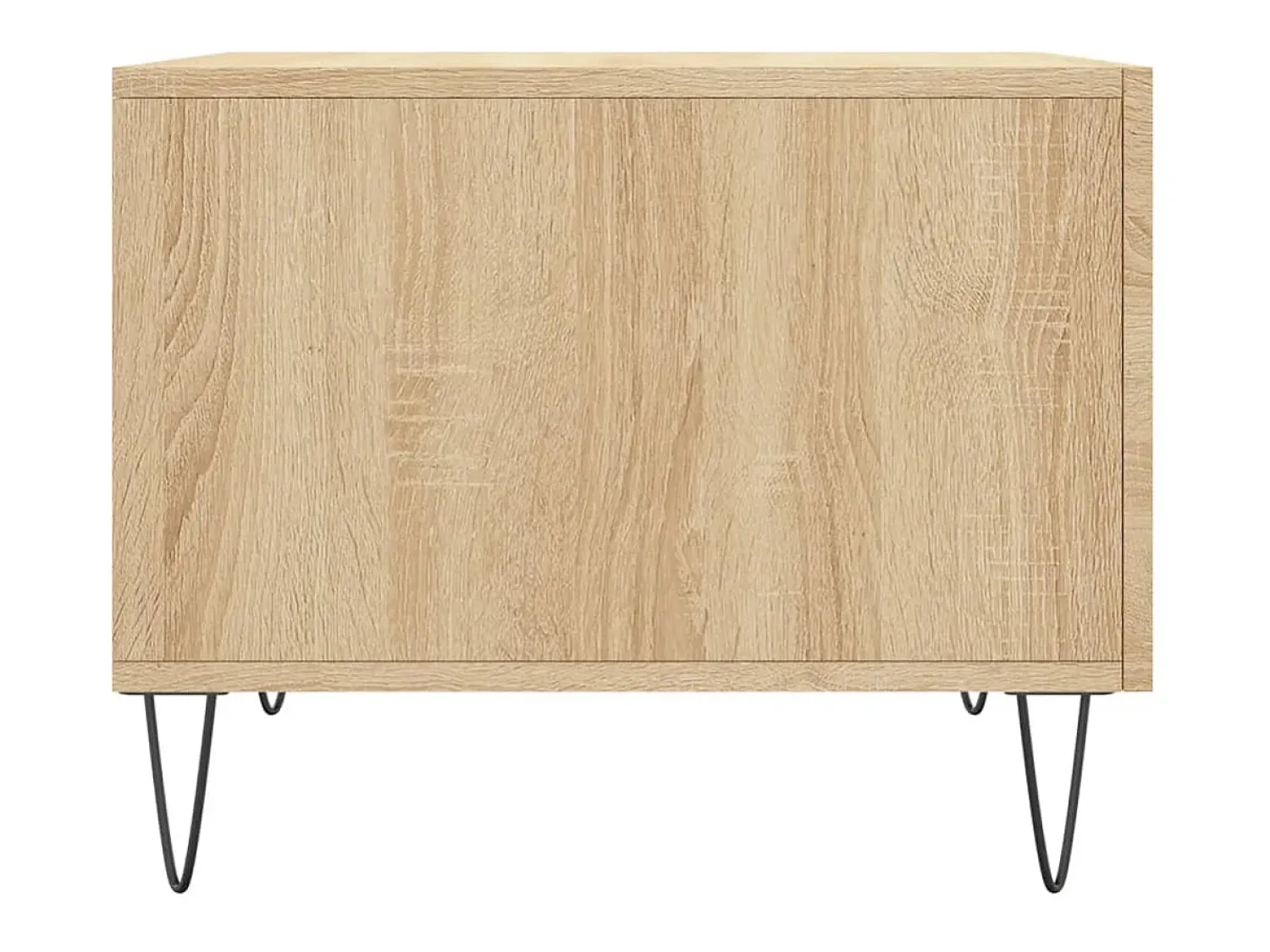 Conjunto de 2 Mesas de Centro | Mesa de apoio | Mesa de café 50x50x40cm deriv. madeira carvalho sonoma^ Mesa De Centro