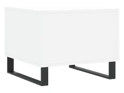 Conjunto de 2 Mesas de Centro | Mesa de apoio | Mesa de café 50x50x40 cm madeira processada^ Mesa De Centro