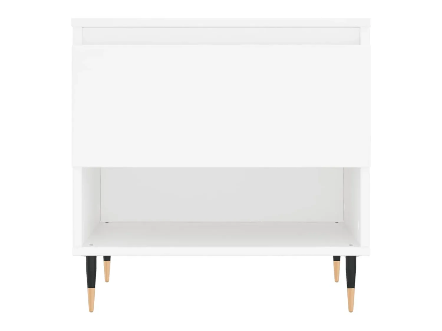 Conjunto de 2 Mesas de Centro | Mesa de apoio | Mesa de café 50x46x50 cm derivados de madeira^ Mesa De Centro