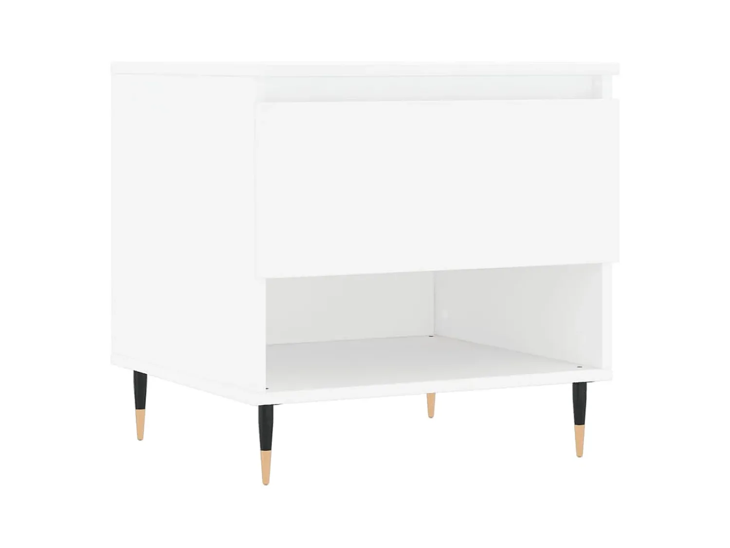 Conjunto de 2 Mesas de Centro | Mesa de apoio | Mesa de café 50x46x50 cm derivados de madeira^ Mesa De Centro