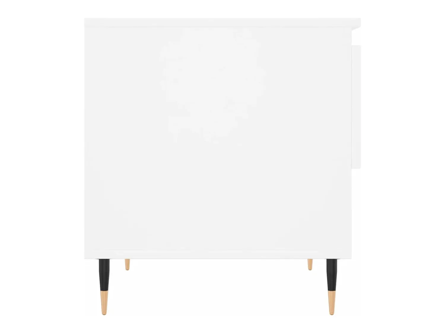 Conjunto de 2 Mesas de Centro | Mesa de apoio | Mesa de café 50x46x50 cm derivados de madeira^ Mesa De Centro