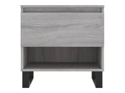 Conjunto de 2 Mesas de Centro | Mesa de apoio | Mesa de café 50x46x50cm deriv. madeira sonoma^ Mesa De Centro