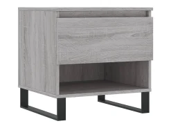 Conjunto de 2 Mesas de Centro | Mesa de apoio | Mesa de café 50x46x50cm deriv. madeira sonoma^ Mesa De Centro