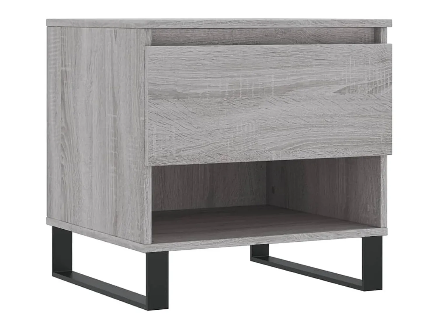 Conjunto de 2 Mesas de Centro | Mesa de apoio | Mesa de café 50x46x50cm deriv. madeira sonoma^ Mesa De Centro