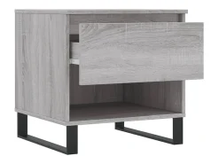 Conjunto de 2 Mesas de Centro | Mesa de apoio | Mesa de café 50x46x50cm deriv. madeira sonoma^ Mesa De Centro